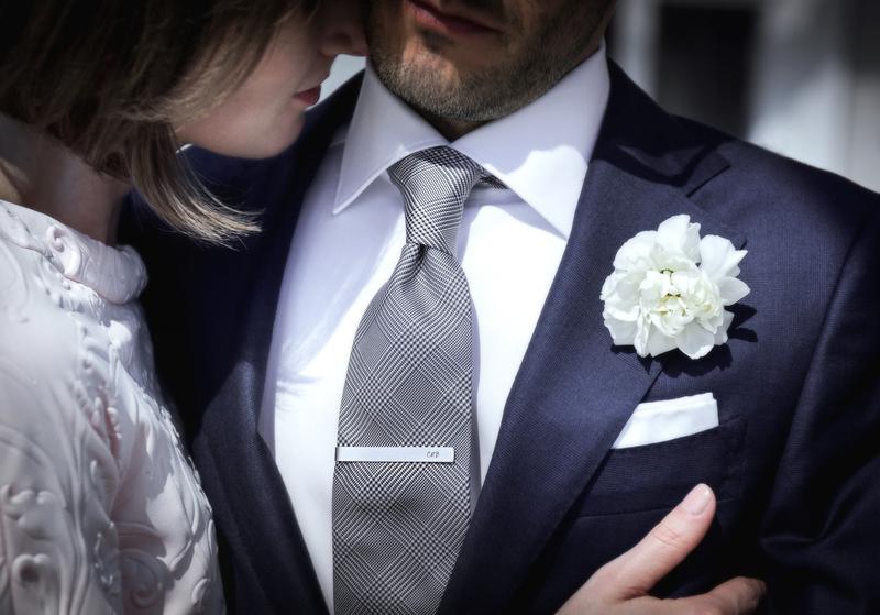 Elegancka spinka do krawata