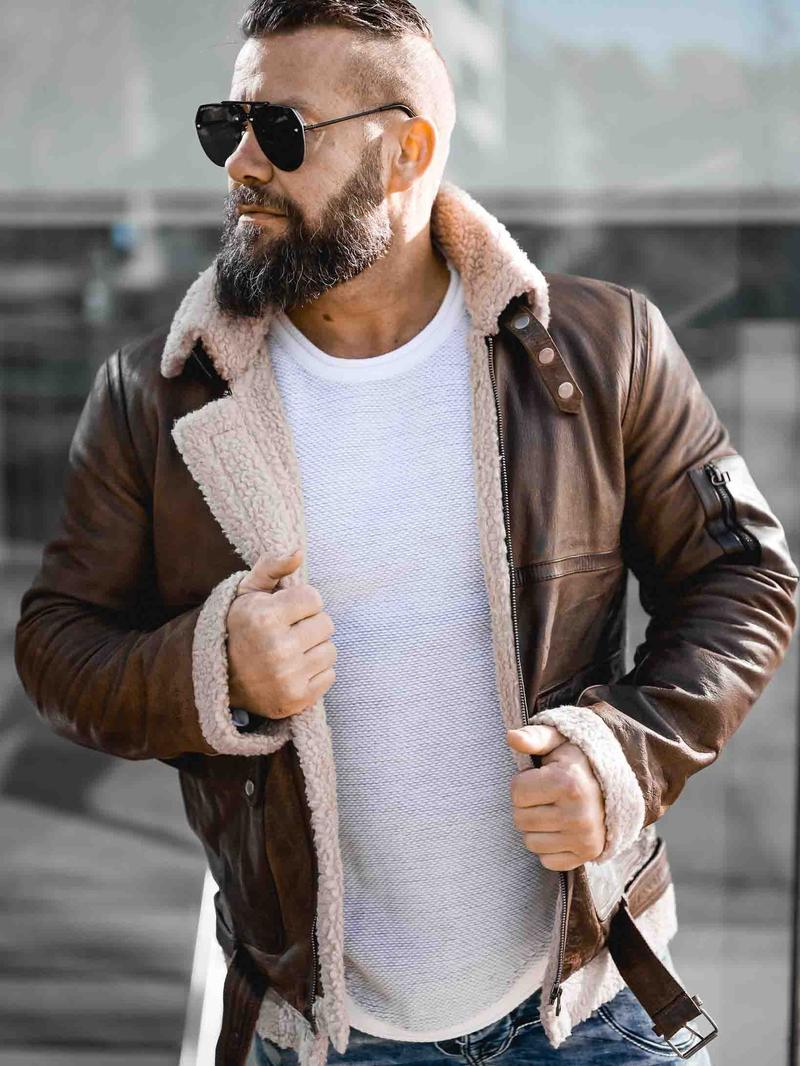 Kurtka pilotka stylizacje