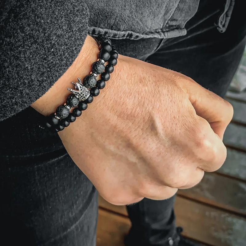 Stylowe męskie bransoletki