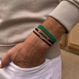 Stylowe męskie bransoletki – biżuteria, która podkreśli charakter każdego faceta