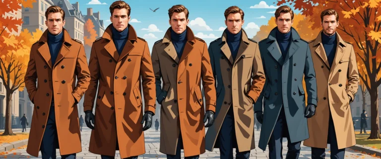 Stylowe plaszcze meskie na sezon jesień-zima 2024: kompleksowy przewodnik po trendach i wyborach