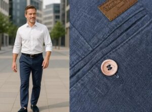 Styl i komfort na lato: Męskie spodnie lniane dla każdego mężczyzny