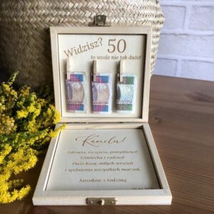 Wyjątkowy elegancki prezent na 50 urodziny dla mężczyzny, który zachwyci każdego