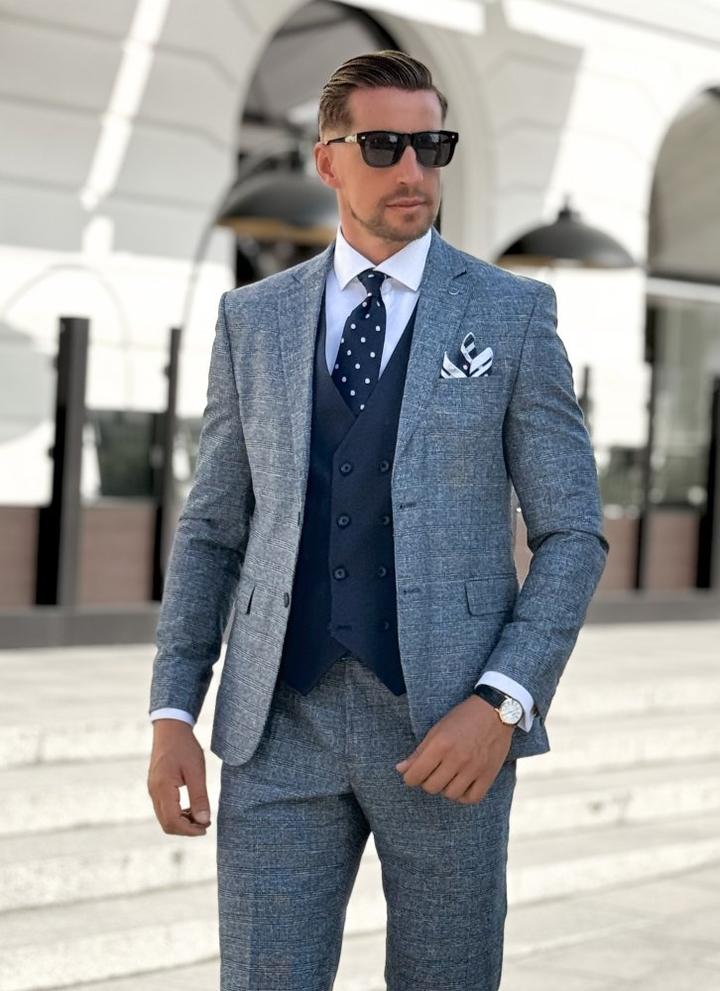 Sezonowe inspiracje garnitur