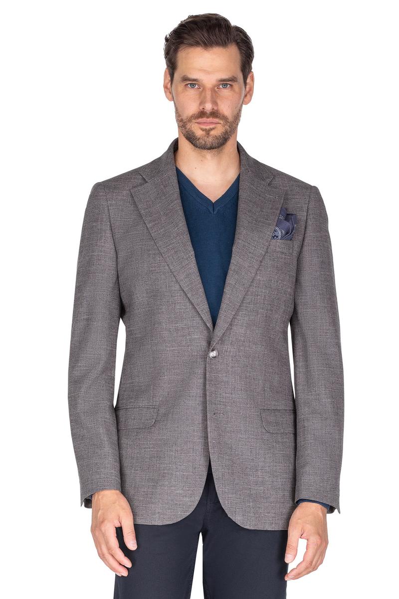 Szara marynarka casual