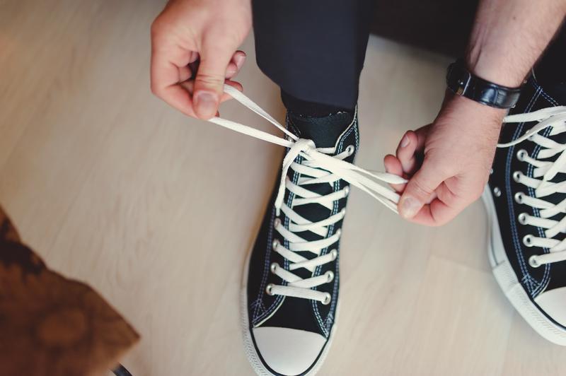 Trampki do garnituru