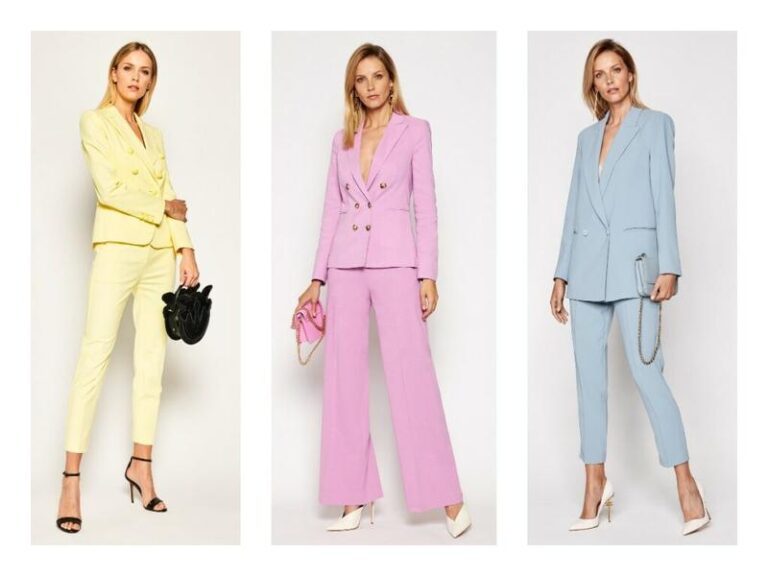 Garnitury w pastelowych kolorach – delikatność, która oczaruje na ślubnym kobiercu