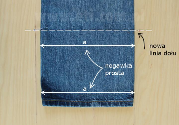 Jak modnie skrócić jeansy