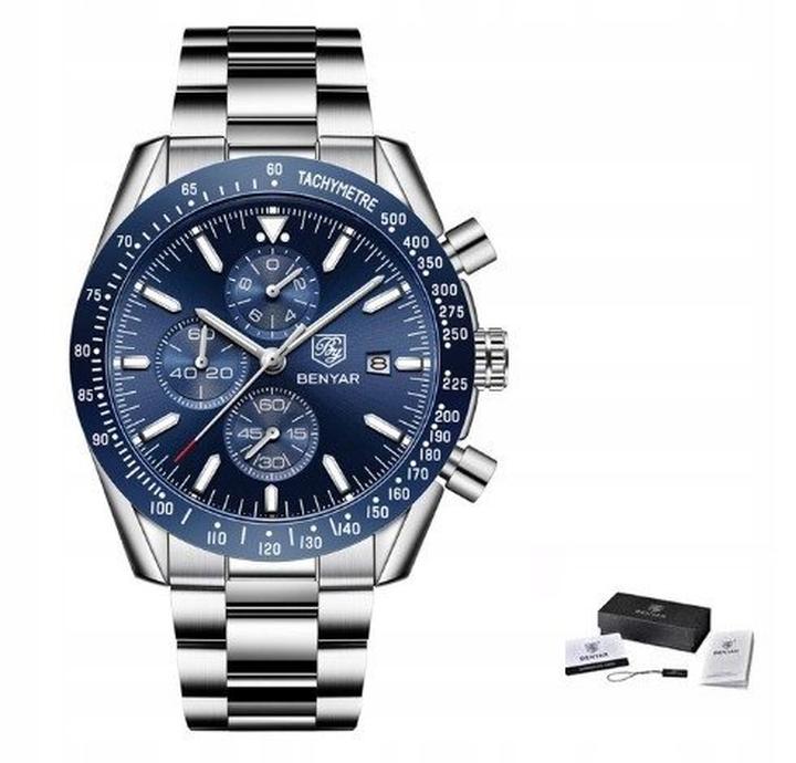 Męski zegarek do garnituru