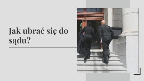 Ubrania na rozprawę